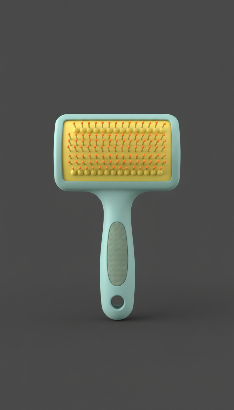 Dual-Use Grooming Brush for Pets